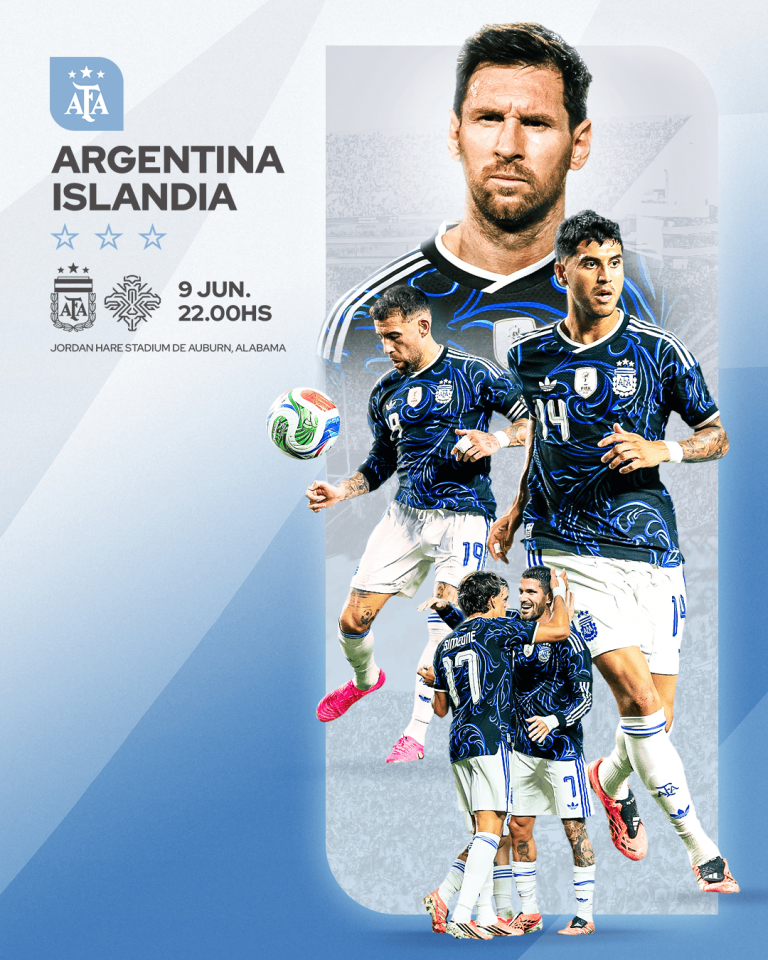 hupu-football-1781054231486-kaiyun-0png - 开云体育中心 Argentina vs Icelandia—poster-style sports promo with players in blue jerseys and event details (9 Jun, 22:00 CST) and stadium location in Alabama/USA context.