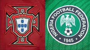 hupu-football-1781119680135-kaiyun-0png - 开云体育中心 Portugal national team crest on red beside Nigeria Football Federation logo on green background.